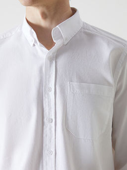 Regular Fit Uzun Kollu Oxford Erkek G?mlek