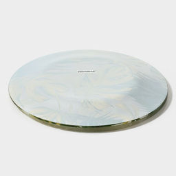 Тарелка Доляна «Монстера», d=20 см, стекло