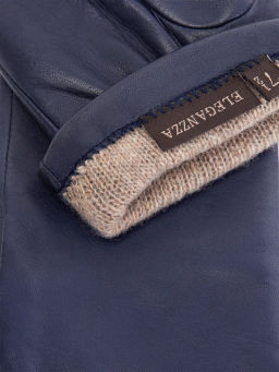 Перчатки женские ш+каш. TOUCH F-IS5500 d.blue - Eleganzza фото 5