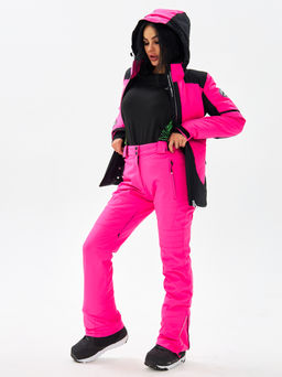 Женская горнолыжная / сноубордическая мембранная куртка Alpha Endless Peak Tech_3 Фуксия  фото 33
