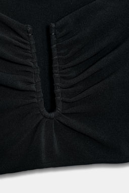 LONG SLEEVE CROPPED TOP - Zara фото 12