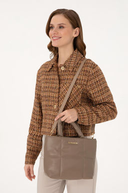 Женская норковая сумка с пышной ручкой Неожиданная скидка в корзине