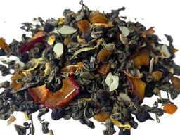 КамлёвЪ Зеленый крупнолистовой чай Слива Пирогова, 1 кг