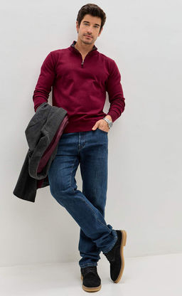 Джемпер P521-1573 bordo