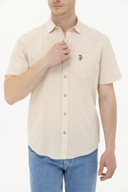 Мужская рубашка с коротким рукавом Stone - U.s. polo assn фото 7