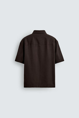 LYOCELL/COTTON POLO SHIRT - Zara фото 8