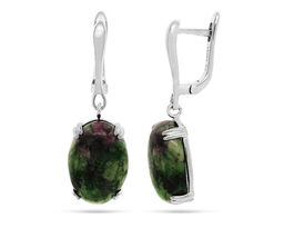 Серьги, цоизит, МЦВ224