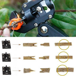 Набор профессиональный: секатор прививочный, 2 насадки, отвёртка, гаечный ключ, в чехле, Greengo  фото 7