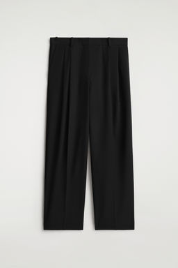 PANTAL?N TWILL WIDE LEG RELAXED FIT - H&m фото 3