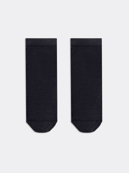 Цена за 5 пар! Носки женские короткие серые с плюшевым следом графитовый 302K-2548 - Mark formelle фото 3