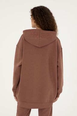 Женский свитшот светло-коричневого цвета - U.s. polo assn фото 5