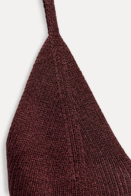 KNIT V-NECK TOP - Zara фото 8
