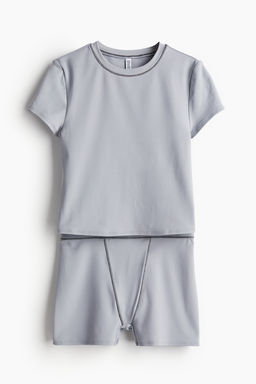 Camiseta y pantalon corto boxer de pijama - H&m фото 6