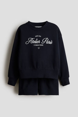Conjunto de 2 piezas en tejido sudadera