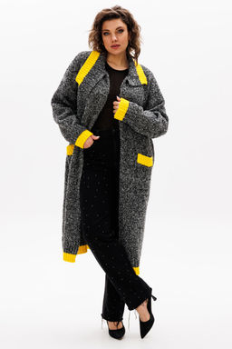 Кардиган Michel Chic 366 серый меланж фото 2