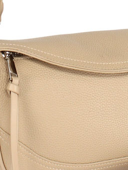 Сумка женская натуральная кожа GU 2066-6332, 1отд, плечевой ремень, бежевый SALE 259968 - Adelia фото 4