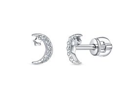 Серьги из серебра куб.циркон., В10-1257