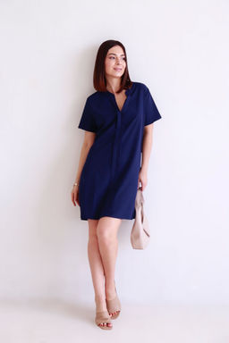 Martichelli Платье синее  фото 3