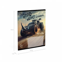 Цена за 10 шт. Тетрадь школьная ученическая ErichKrause Road Beast, 18 листов, клетка, выборочный УФ-лак (в плёнке по 10 шт.)_MIX-PACK  фото 10