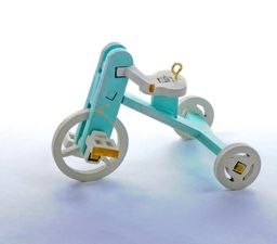 Елочная игрушка - Детский велосипед 56GG64-25804 Classic - Idh фото 2