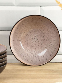 Тарелка суповая, керамика, 18 см, круглая, Глэнс, Daniks, HMN230212A-SO/P (452106)