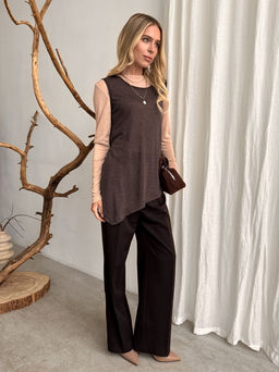 Топ полупрозрачный паутинка