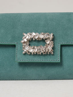 Клатч замшевый Deboro 31016 минт