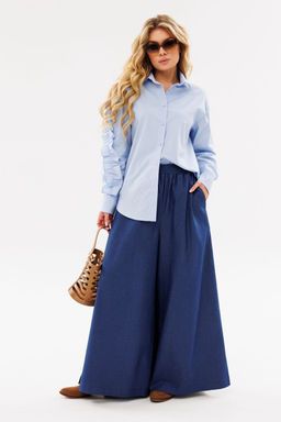 Рубашка AmberA 1097 голубой