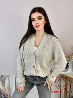 Кардиган вязаный на пуговицах