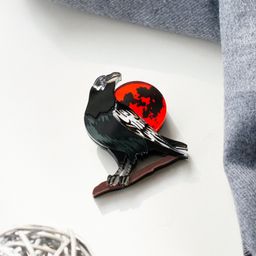 Брошь Ворон