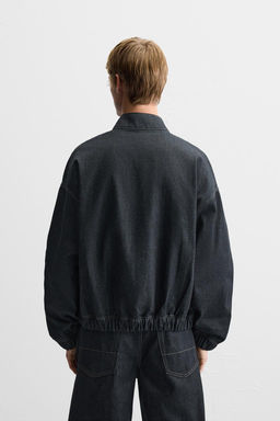 DENIM JACKET WITH POCKETS - Zara фото 3