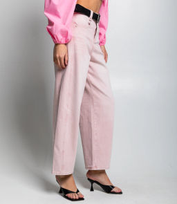 Джинсы #КТ89521, светло-розовый - Dommod фото 3