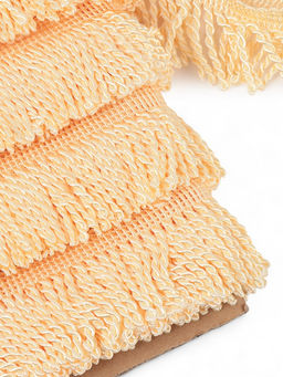 Бахрома жгут, 6.5 см, 20 м±0.5, молочная