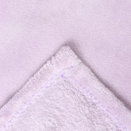 Плед Этель цв.сиреневый 180*200 см,100% п/э, корал-флис 220 гр/м2  фото 5