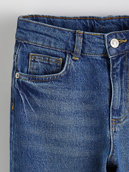 Straight Fit K?z ?ocuk Jean Pantolon