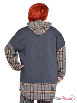 Жакет-парка Модель №1908 размеры 44-84 - Plusmoda фото 26