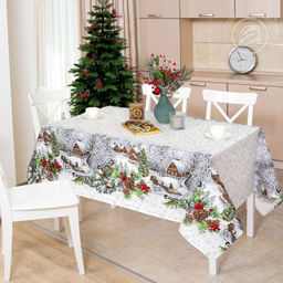 Студёная пора скатерть 120*145/1 шт. - 120*145 Скатерти из рогожки