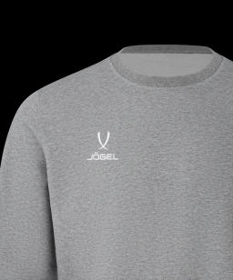 Свитшот JOGEL ESSENTIAL Sweatshirt, серый меланж, детский  фото 4