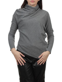 014 LT. GRAY Кофта женская (65% хлопок, 35% полиэстер)