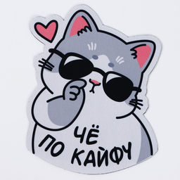 Коврик для мыши «По кайфу», 18×19.5 см