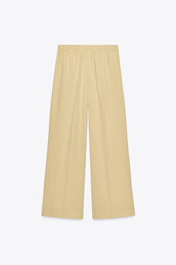 WIDE-LEG SEAM TROUSERS - Zara фото 9