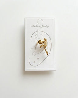 Серьги - кафф