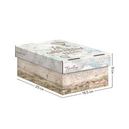 Набор для наст. хран. из карт.: короб 3 шт., лоток 2 шт., TRAVELLING AIR, шт - Valiant фото 4