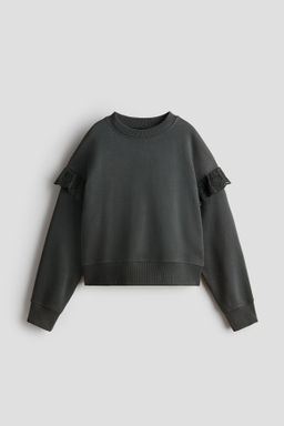 Sudadera con volantes