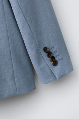BLAZER TRAJE / Azul pastel - Zara фото 4
