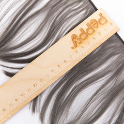 HobbyBe HAR-11 Тресс для кукол 15 см 100 см 22 г 35 серый