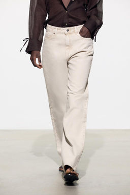 JEANS Z1975 STRAIGHT HIGH WAIST LONG LENGTH - Zara фото 2