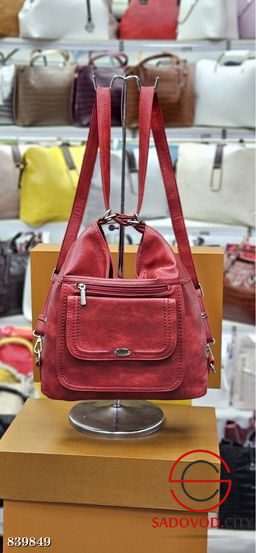 Сумка рюкзак из эко-кожи - Bruno фото 4