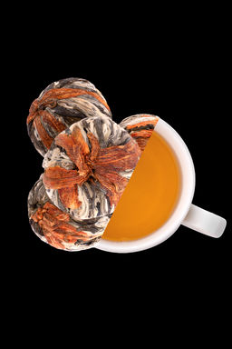 Связанный чай Шуан Лун Си Чжу (с ароматом манго), 50 г