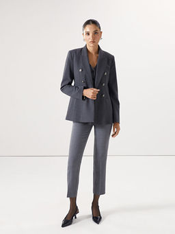 ?izgili Kad?n Blazer Ceket